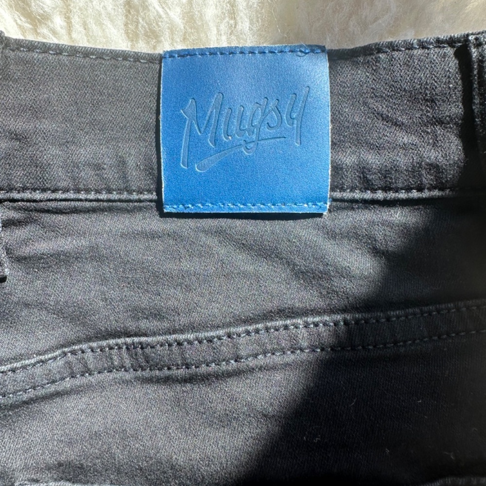 Mugsy Squid Inks Slim Tapered Stretch Jeans - Black - Picture 4 of 4